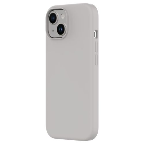 QDOS Touch Pure Case for iPhone 15 Plus - White Grey