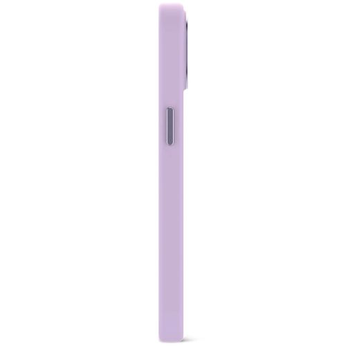 DECODED Silicone Backcover w/MagSafe for iPhone 15 - Lavender