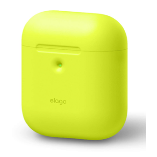 ELAGO Airpod 2 Silicone Case Neon Yellow