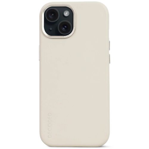 DECODED Leather Case w/MagSafe + Wallet for iPhone 15 Plus - Clay