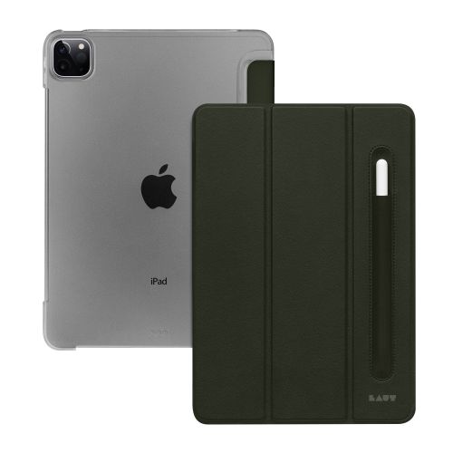 LAUT Huex Folio Case for iPad Pro 11"/Air 10.9" - Military Green