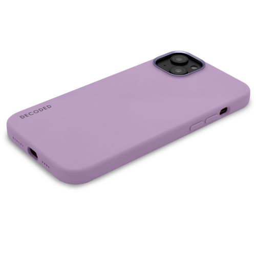 DECODED Silicone Backcover w/MagSafe for iPhone 14 Plus - Lavender