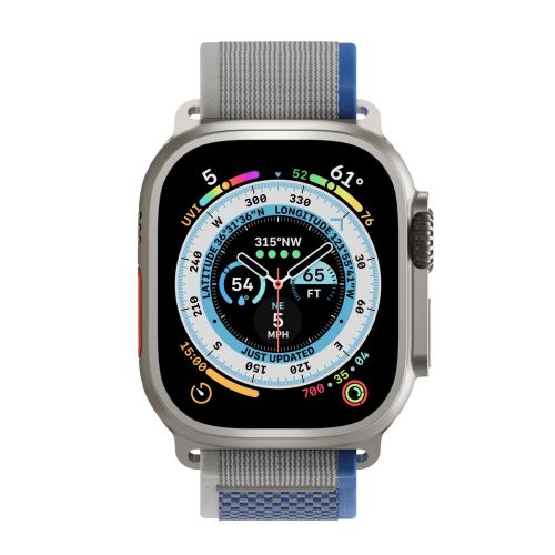 NEXT.ONE Athletic Loop for Apple Watch 44/45/46/49mm - Silver