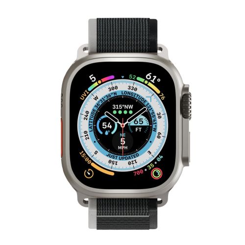NEXT.ONE Athletic Loop for Apple Watch 44/45/46/49mm - Black