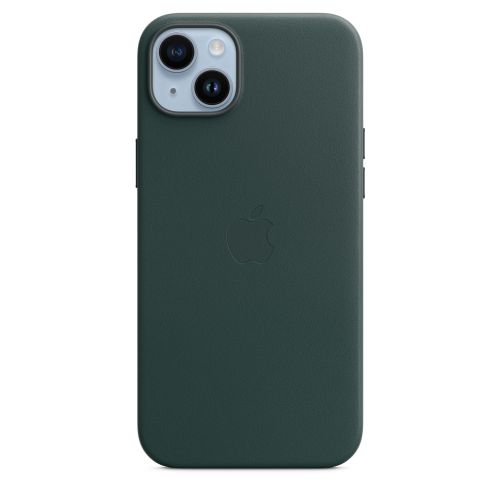 Apple iPhone 14 Plus Leather Case w/MagSafe Forest Green