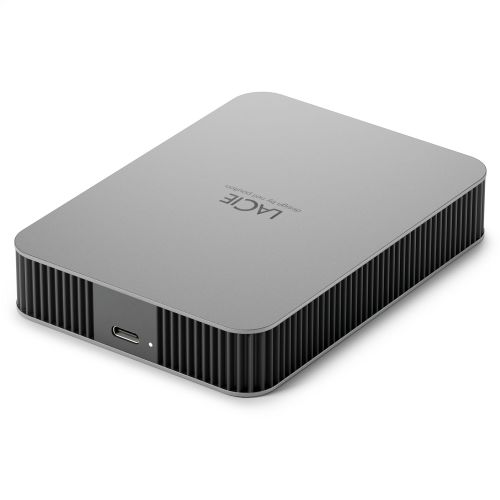 LaCie Mobile Drive 4Tb HD USB-C/4.0 Moon Silver