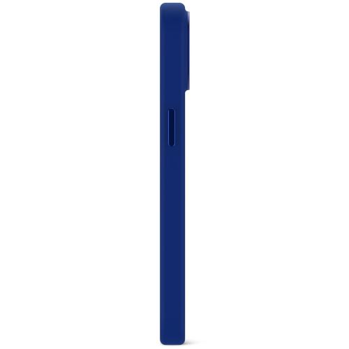 DECODED Silicone Backcover w/MagSafe for iPhone 15 - Galactic Blue