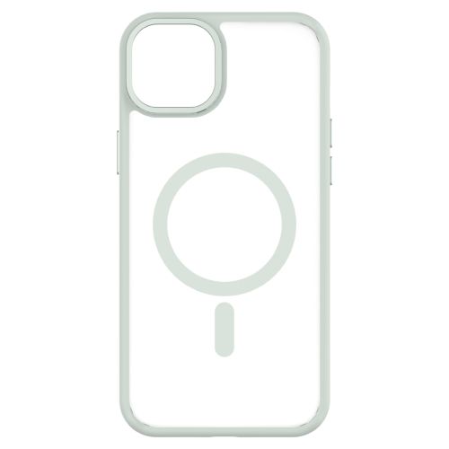 QDOS Hybrid Soft Case for iPhone 15 Plus - Light Green