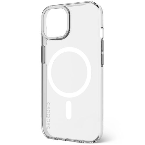 Decoded Recycled Plastic Transparent Backcover for iPhone 15