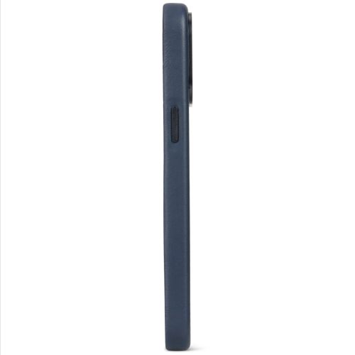 DECODED Leather Backcover w/MagSafe for iPhone 15 Plus - True Navy