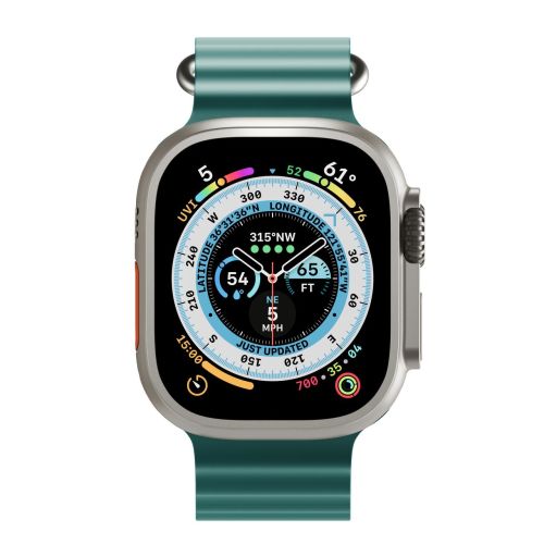 NEXT.ONE H2O Band for Apple Watch 44/45/46/49mm - Deep Sea Green