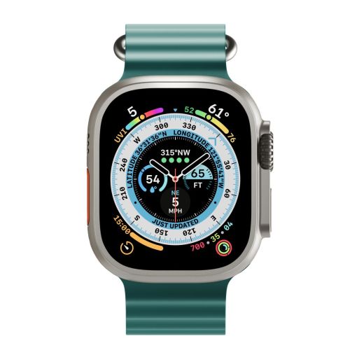 NEXT.ONE H2O Band for Apple Watch 45/49mm - Deep Sea Green