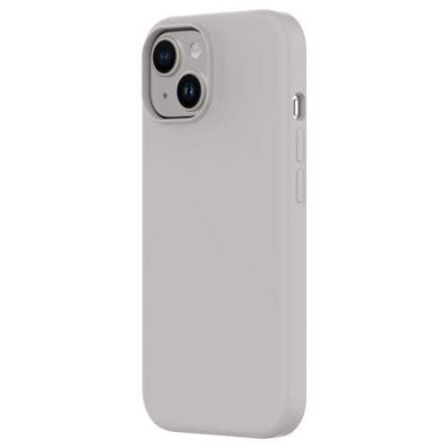 QDOS Touch Pure Case for iPhone 15 - White Grey