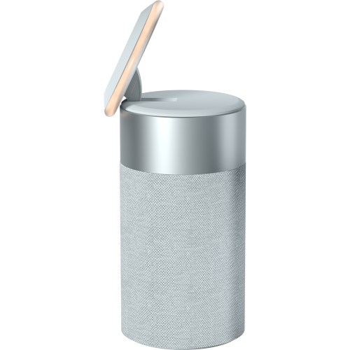 ForcePlay Speaker with MagSafe charger (15W + 5W) Silver