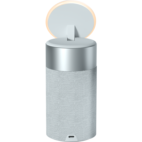 ForcePlay Speaker with MagSafe charger (15W + 5W) Silver