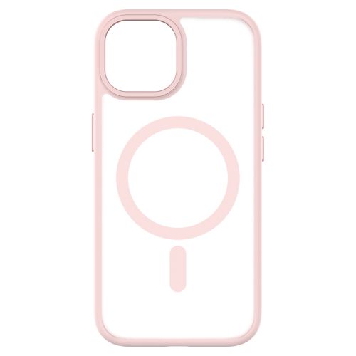 QDOS Hybrid Soft Case for iPhone 15 - Light Pink