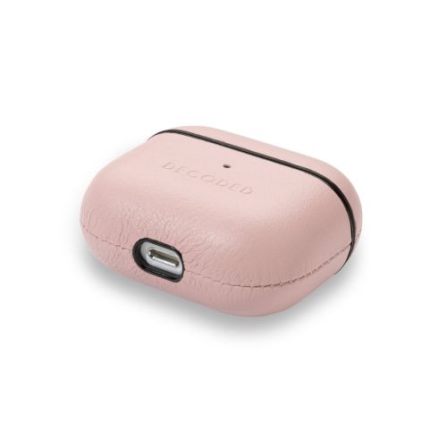 Decoded leather Aircase for Airpods 3rd Gen (Silver Pink)