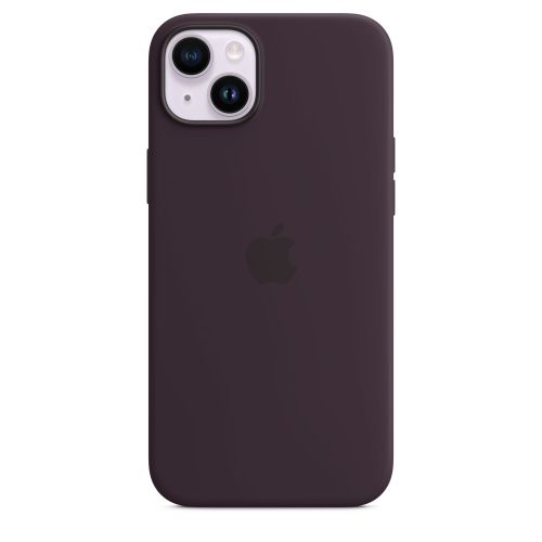 Apple iPhone 14 Plus Silicone Case w/MagSafe Elderberry