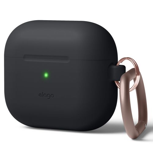 Elago AirPods 3 Hang Silicon Case Black