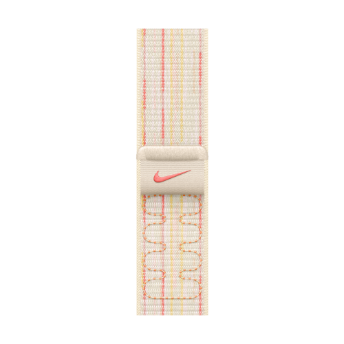 Apple Watch 46mm Nike Sport Loop Starlight/Pink