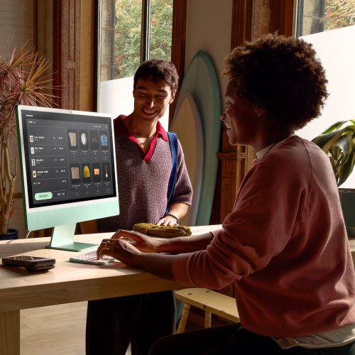 iMac 24” 4.5K Retina, Apple M4 8C CPU, 8C GPU 16GB/1TB/Silver/Gigabit Ethernet/SWE