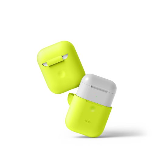 ELAGO Airpod 2 Silicone Case Neon Yellow