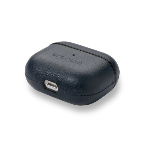 Decoded leather Aircase for Airpods 3rd Gen (Blue)