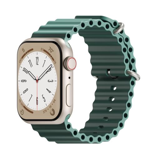 NEXT.ONE H2O Band for Apple Watch 44/45/46/49mm - Deep Sea Green
