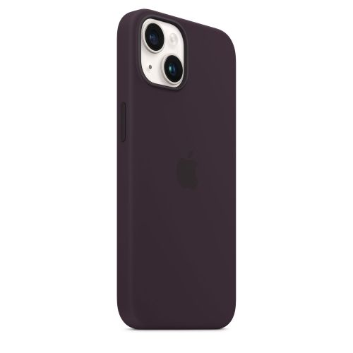 Apple iPhone 14 Silicone Case w/MagSafe Elderberry